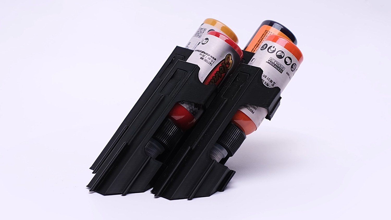 HEX 4INK modular ink-cap and bottle holder for the tattoo station by A2